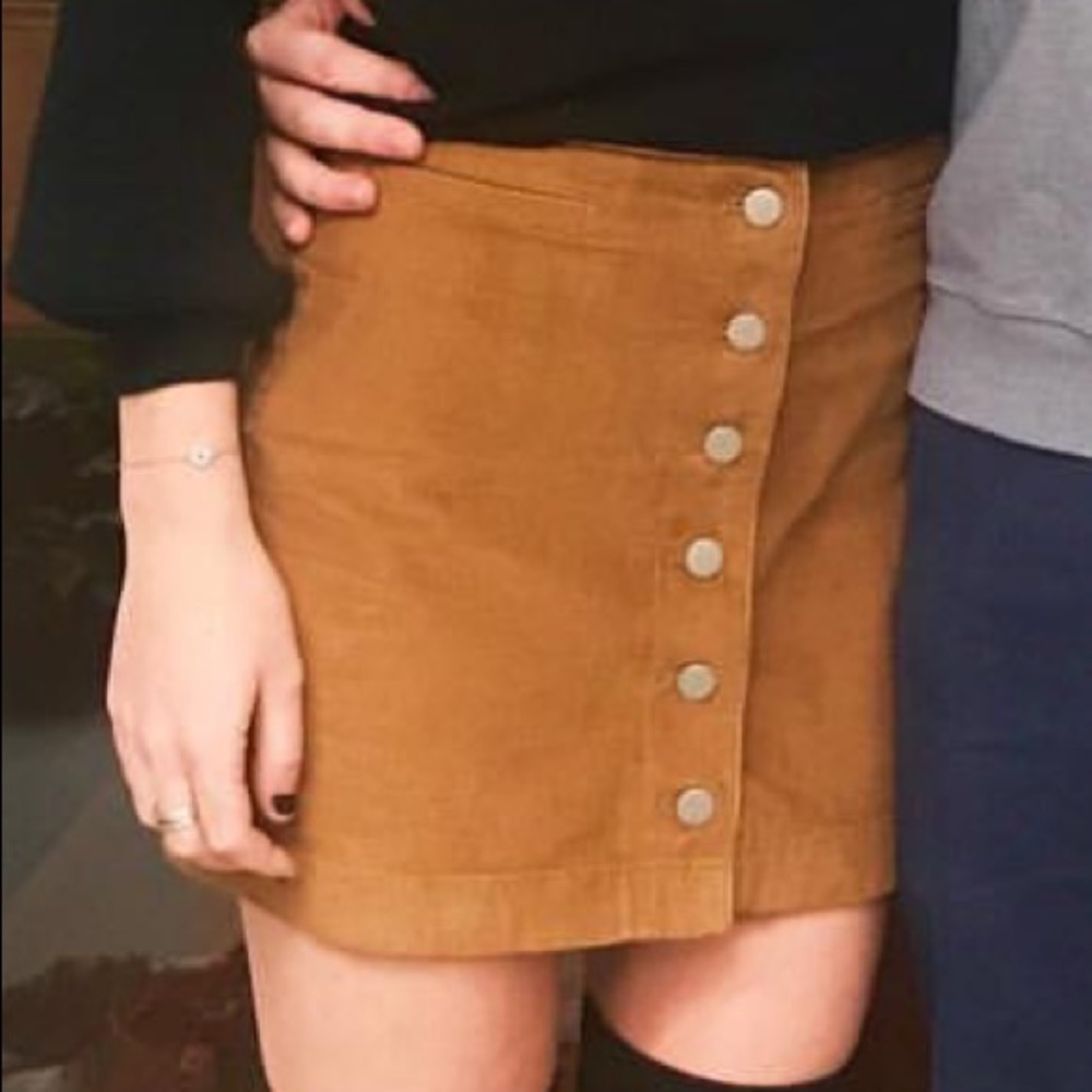 Suede skirt from Wilfred Free